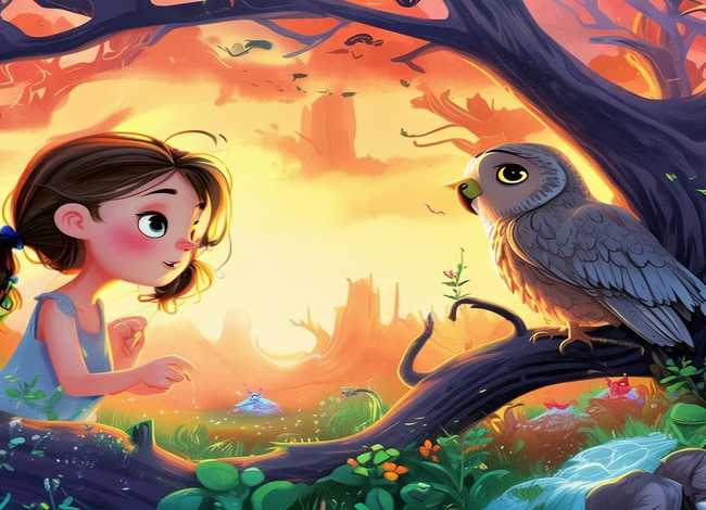 二年级童话故事配画，二年级童话绘画