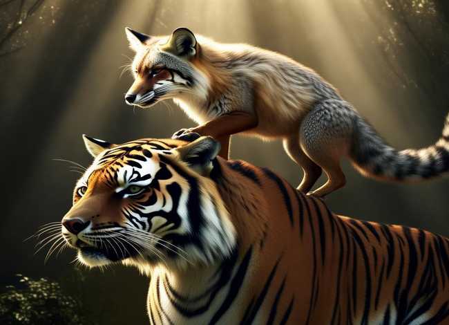 狐假虎威成语故事演讲稿、狐假虎威成语故事表演