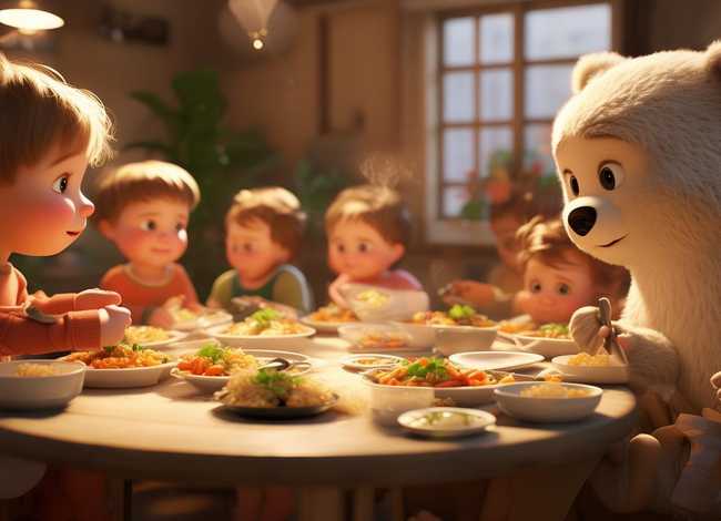 吃饭的故事儿童 吃饭的幼儿故事 吃饭的故事儿童 吃饭的幼儿故事