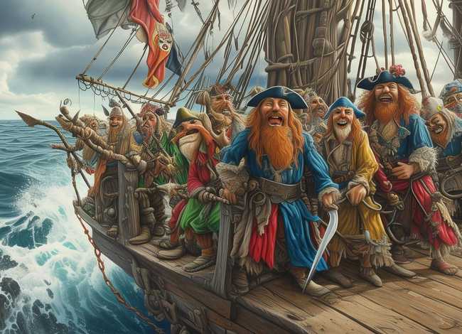 海盗小故事；海盗小故事英文
