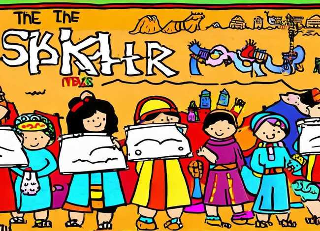 丝绸之路儿童简笔 丝绸之路简笔画 手抄报