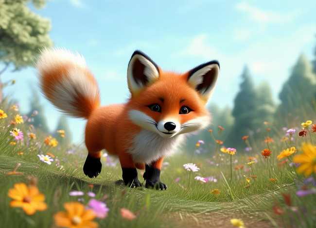 幼儿文字故事（幼儿文字故事小狐狸）