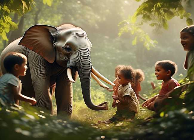 故事36岁儿童大象 - 大象幼儿故事 故事36岁儿童大象 - 大象幼儿故事