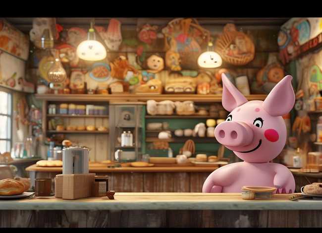 小猪的早餐店故事；小猪的早餐店故事简介