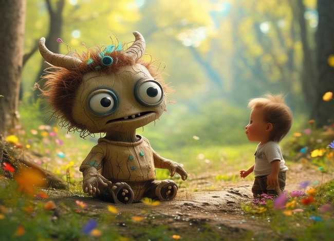 怪兽的故事幼儿故事 - 怪兽的故事幼儿故事简短