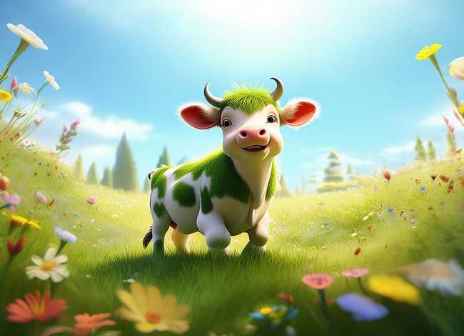 小牛的春天绘本故事，小牛的春天绘本故事教案