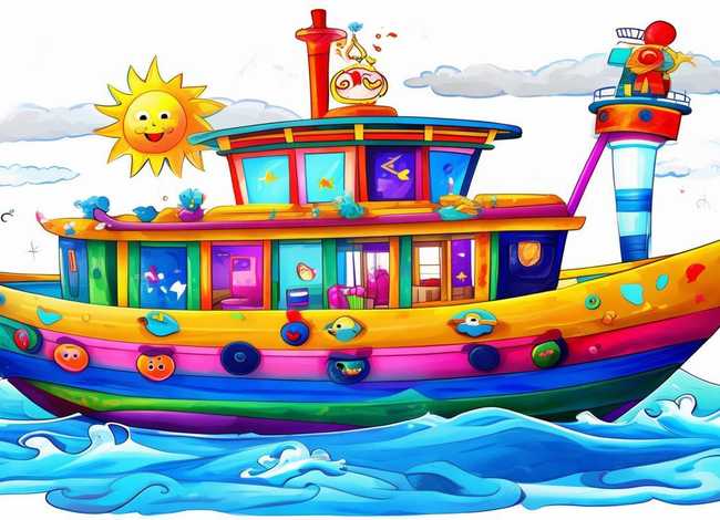 儿童轮船视频大全；儿童轮船简笔画大全
