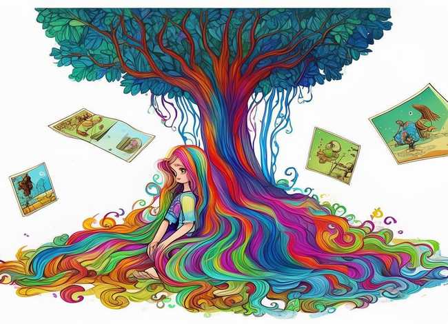 头发的绘本故事、关于头发的绘本故事