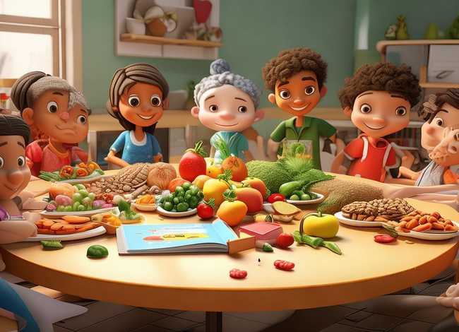 饮食营养的绘本故事，有关饮食与营养的绘本故事