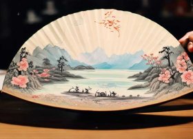 团扇绘画视频（团扇绘画视频大全）