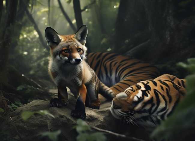 狐假虎威的故事二年级，二年级狐假虎威的故事告诉我们什么道理