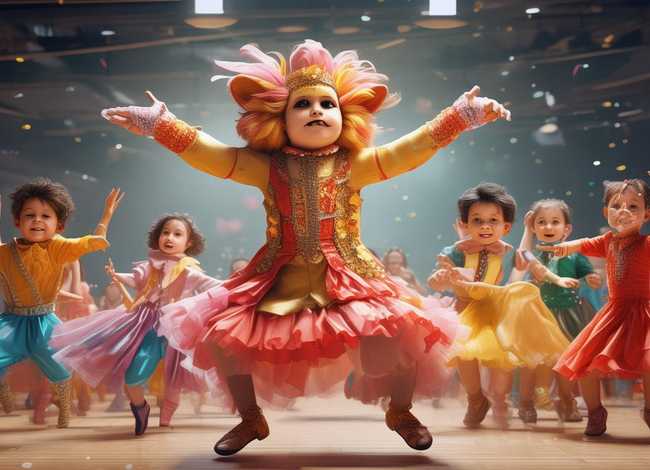 儿童豹子舞蹈视频完整版 豹子创意儿童画