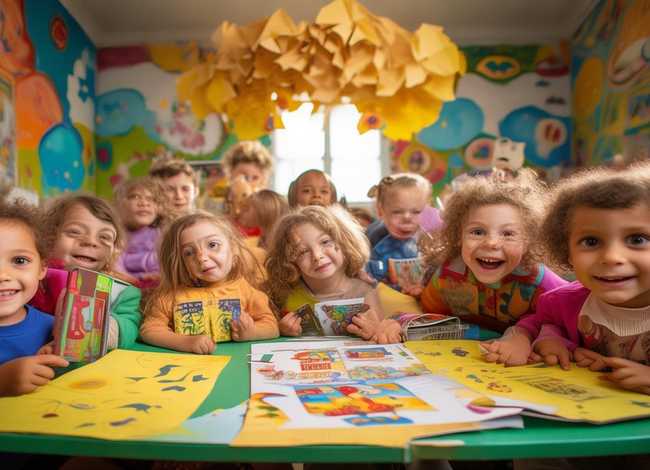 分享儿童故事的活动；幼儿园小朋友故事分享的活动