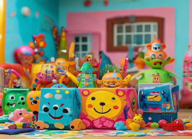 玩具儿童画 - 玩具儿童画画