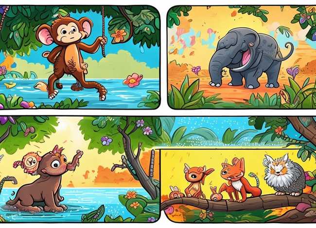 动物的故事儿童画连环画（关于动物故事的连环画怎么画）