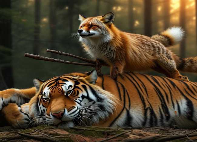 狐假虎威成语故事原文、成语狐假虎威的意思和故事