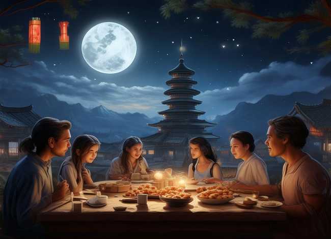 中秋节来历的小故事简介、中秋节来历的小故事简介怎么写