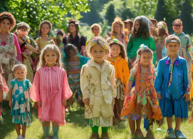 环保时装秀儿童服装图片；环保时装秀服装图片幼儿园 大人