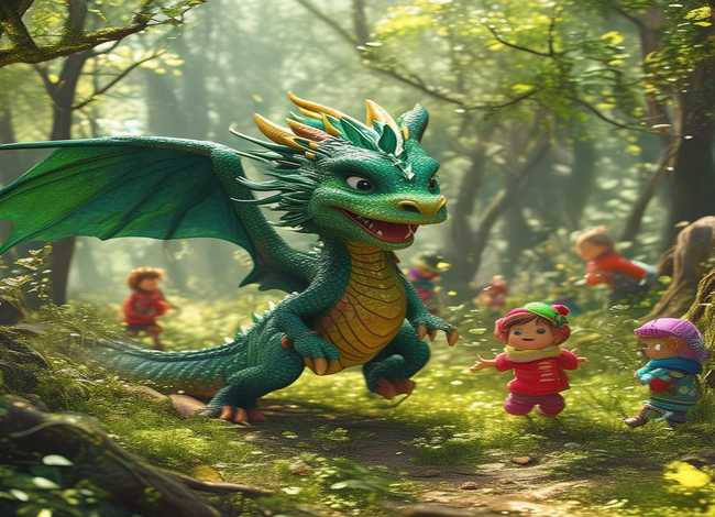 关于龙的幼儿故事（关于龙的幼儿故事简短）