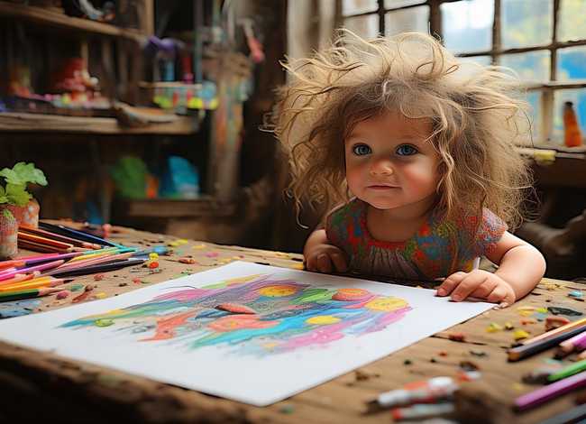 童话故事儿童绘画作品 - 儿童童话故事绘画作品图片