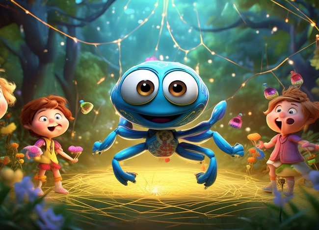 蜘蛛的儿童故事视频；蜘蛛的视频故事视频