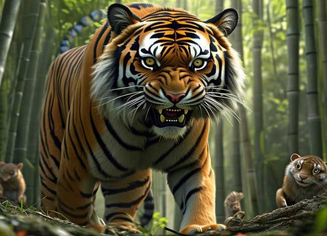 虎假虎威故事图片、虎假虎威的故事图片