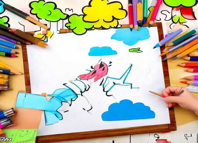 儿童手绘漫画教程 - 儿童手绘漫画教程图片