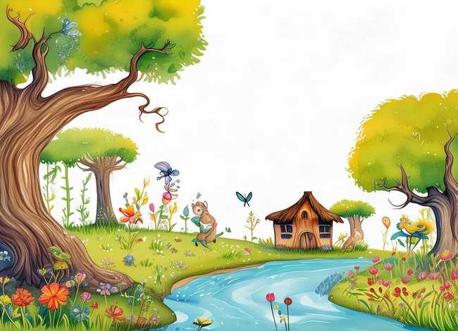 故事大全画画(故事绘画图片大全6张简单又漂亮) 故事大全画画(故事绘画图片大全6张简单又漂亮)