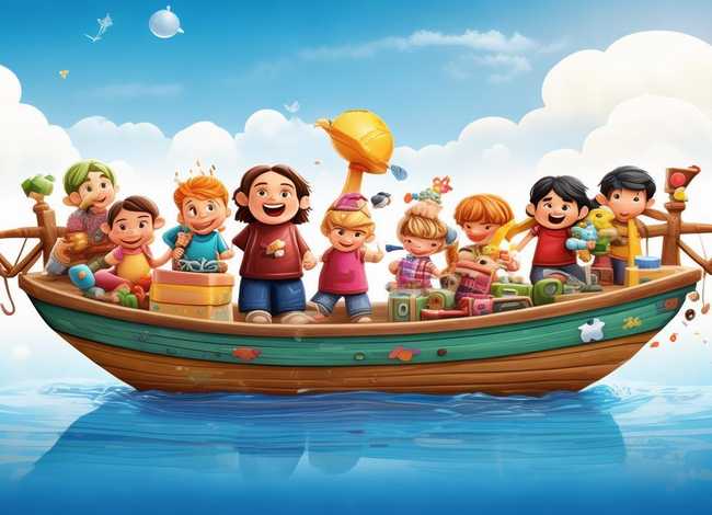 儿童故事朋友船，幼儿故事朋友船