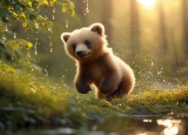 水滴的故事、萌芽熊和小水滴的故事 水滴的故事、萌芽熊和小水滴的故事