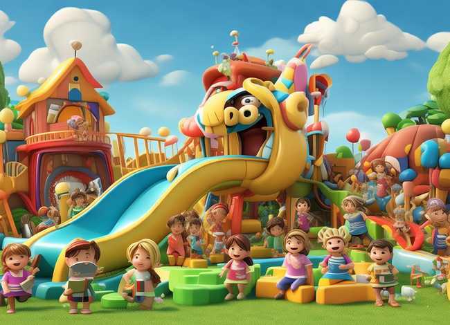 儿童游乐园故事书，游乐园故事幼儿园