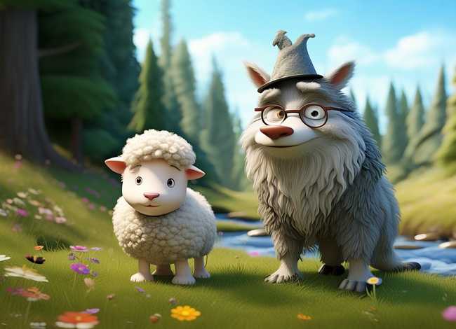 儿童故事小羊和狼的故事、幼儿故事小羊和狼的故事