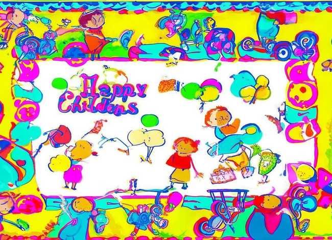 儿童节英文手抄报 儿童节英文手抄报模板 儿童节英文手抄报 儿童节英文手抄报模板