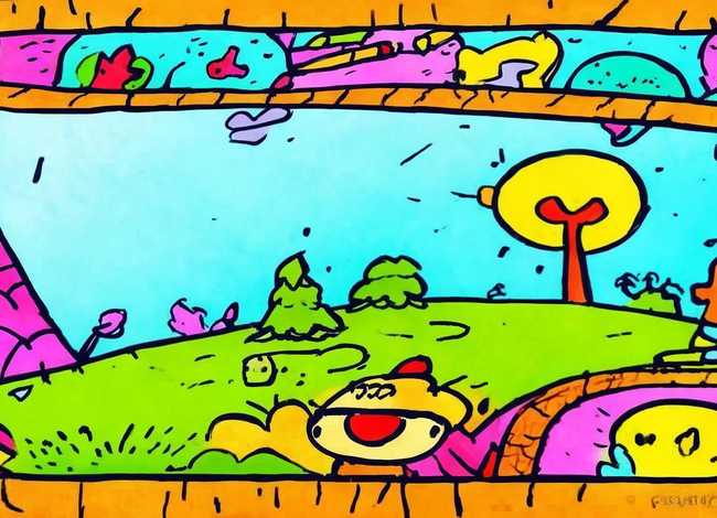 儿童手绘故事漫画 少儿漫画手绘小故事