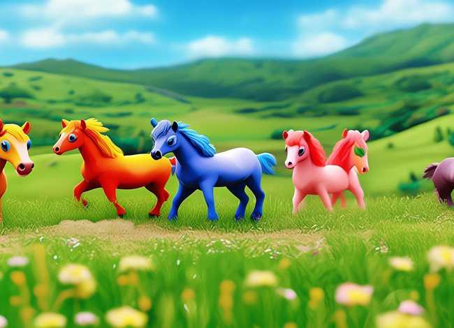 马儿童故事视频 - 少儿视频故事小马的故事