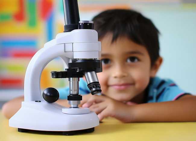 小学生光学显微镜；小学生光学显微镜怎么用视频