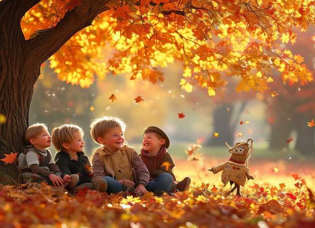 关于秋天的儿童故事、关于秋天的幼儿故事3-4分钟