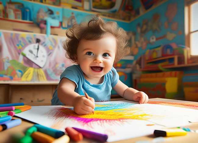 涂鸦宝宝儿童摄影、涂鸦儿童画