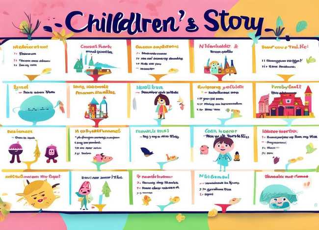 《儿童故事》思维导图简单 - 幼儿故事思维导图简单画法