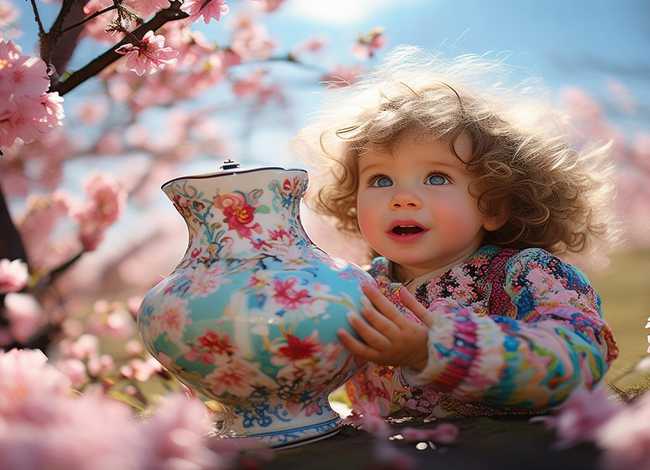 童趣迎春（童趣迎春对花瓶价格）