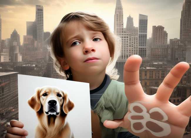 4岁儿童狗狗丢失案，宠物狗丢失46