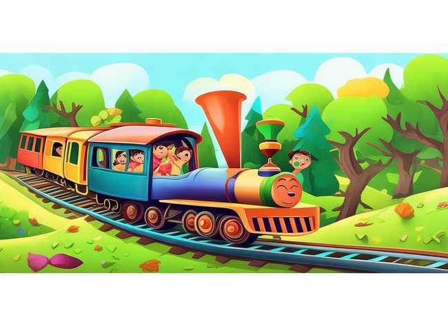 火车的故事儿童版简短版 - 关于火车的幼儿视频故事