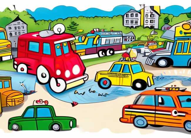 汽车故事绘本故事 关于汽车绘本故事书