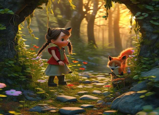 森林里的秘密儿童故事，森林里的秘密绘本故事