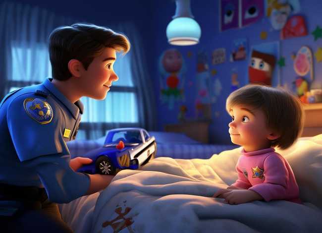 儿童睡前故事警察抓小偷故事（幼儿睡前故事警察抓小偷）