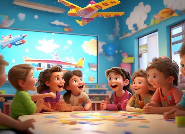 儿童飞机故事视频；飞机小故事幼儿园