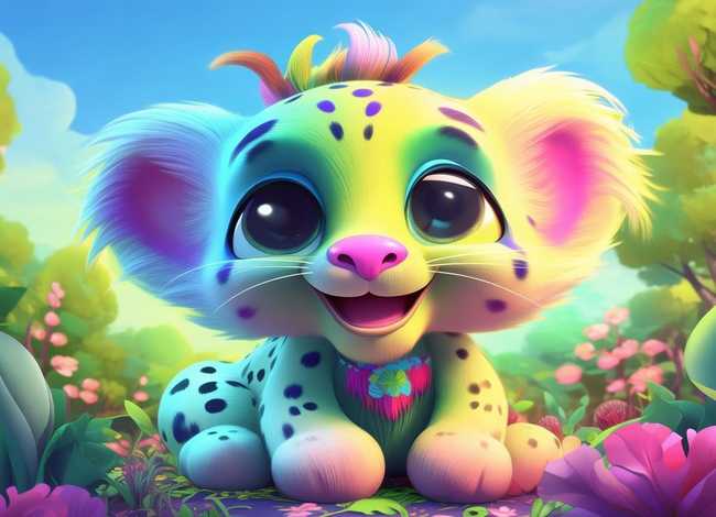 儿童版豹子（儿童版豹子怎么画）