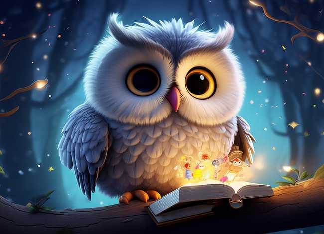 猫头鹰儿童故事动画、猫头鹰讲故事动画片 猫头鹰儿童故事动画、猫头鹰讲故事动画片