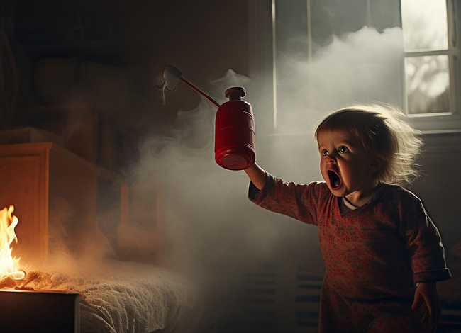 火灾的幼儿故事、发生火灾的幼儿故事
