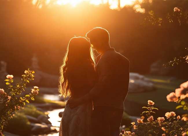 爱情图片人物、爱情图片人物背影